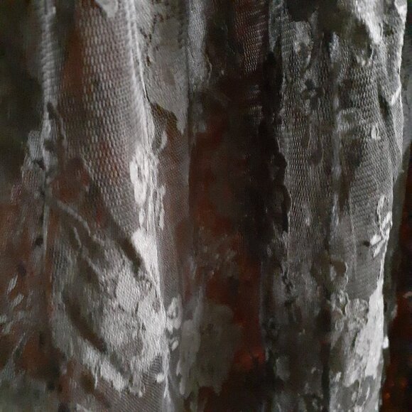 Black Delicates Black Lace Negligee Chemise Sexy Nightgown XL (Defect) - Picture 7 of 13